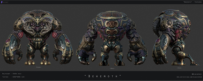 Behemoth-Textured
