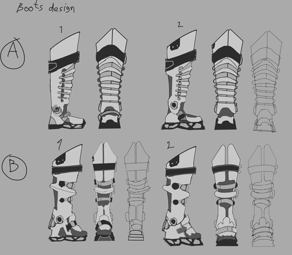 Boots designs